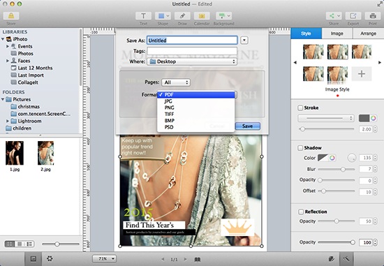 magazine design software for mac